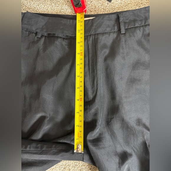 A.F. VANDEVORST Black Silk Button Side Straight Belgian Designer EU 38/US 6/8 - Picture 8 of 14